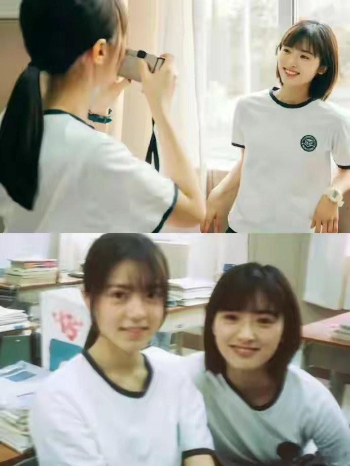 谁能想到她两居然是高中同学呢 