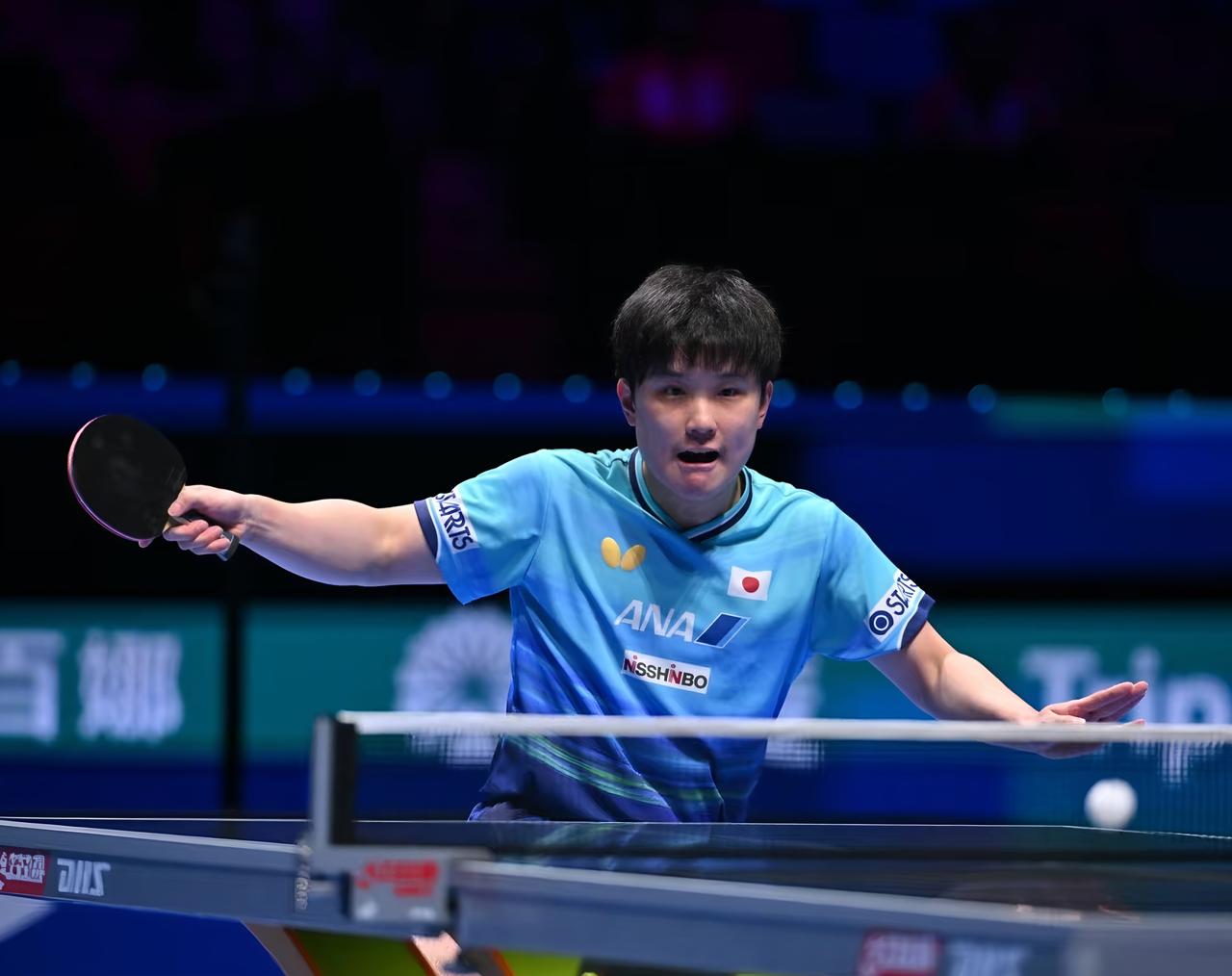 张本智和要被邱党送回日本了吧！
两人的交手，
邱党分别以13:11、11:8先赢