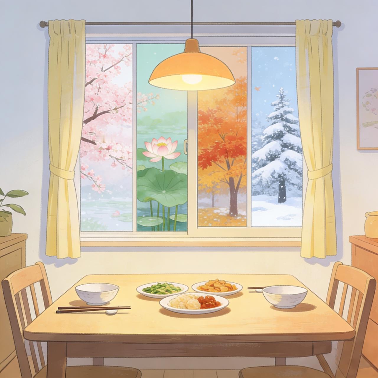 人的一生最大的财富，
从不是成堆的钞票。
而是灯下一碗热汤，
是失意时的一句安慰