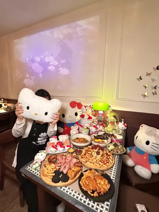 长春桂林路！！🎀kitty漂亮饭…（不贵）！！！