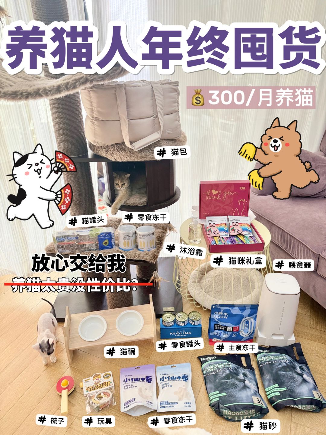 7年养猫人年终好物合集｜猫猫新年仪式感