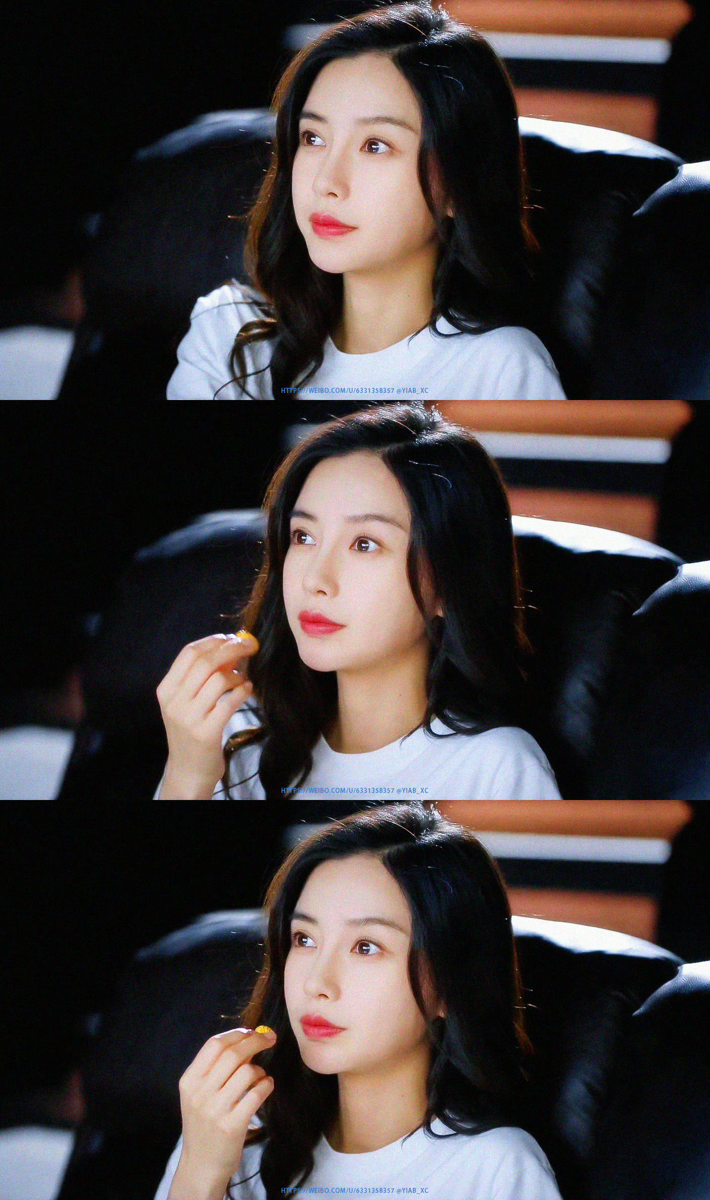 angelababy angelababy “希望编织你的模样，心跳为你演奏篇章