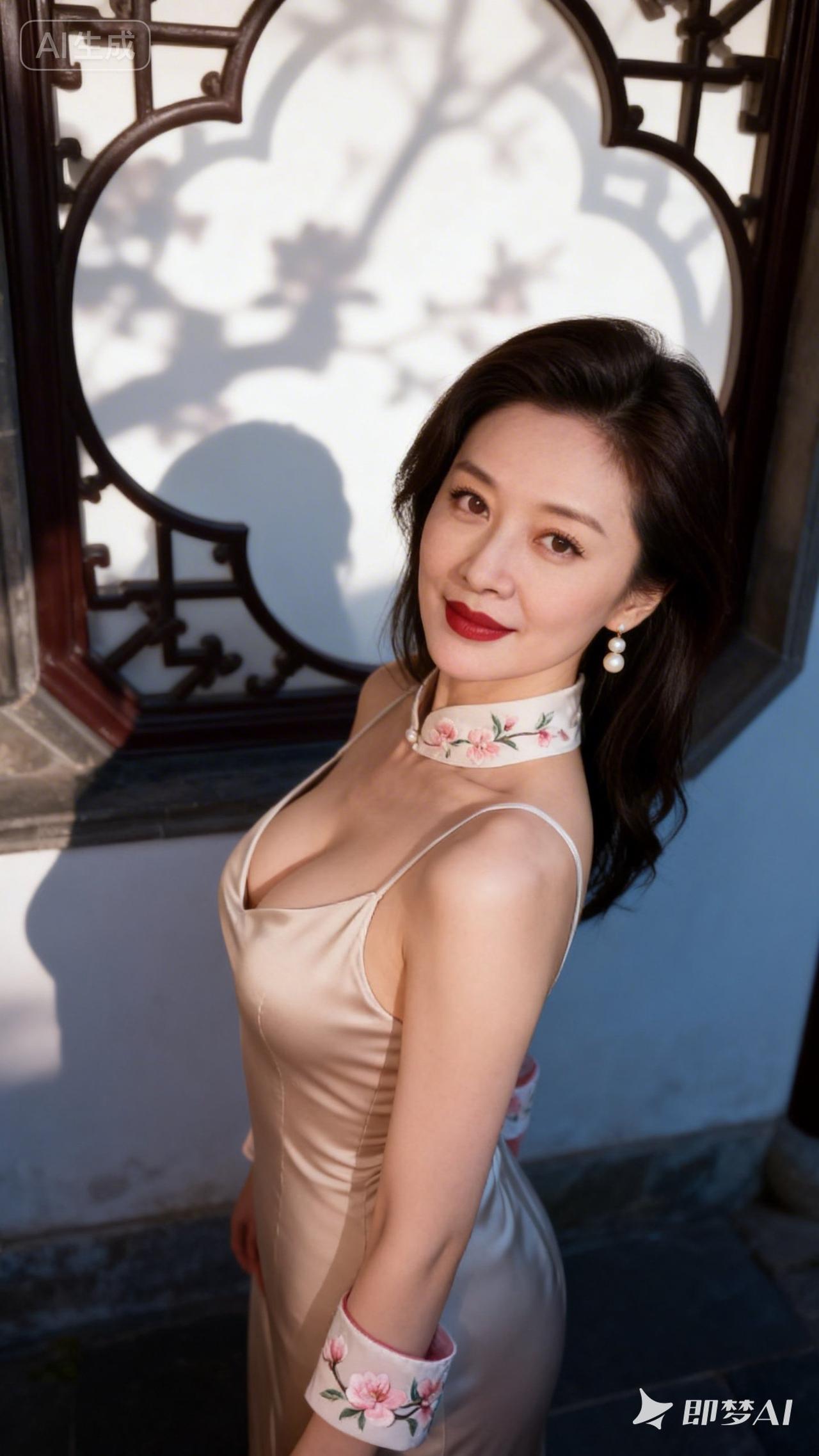 优雅东方美人，古典与现代的完美结合