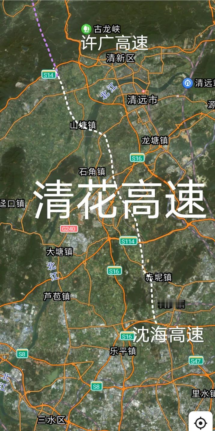 进展顺利，清远至广州花都的清花高速重点控制性工程北江特大桥正在冲刺合龙，全线桥梁