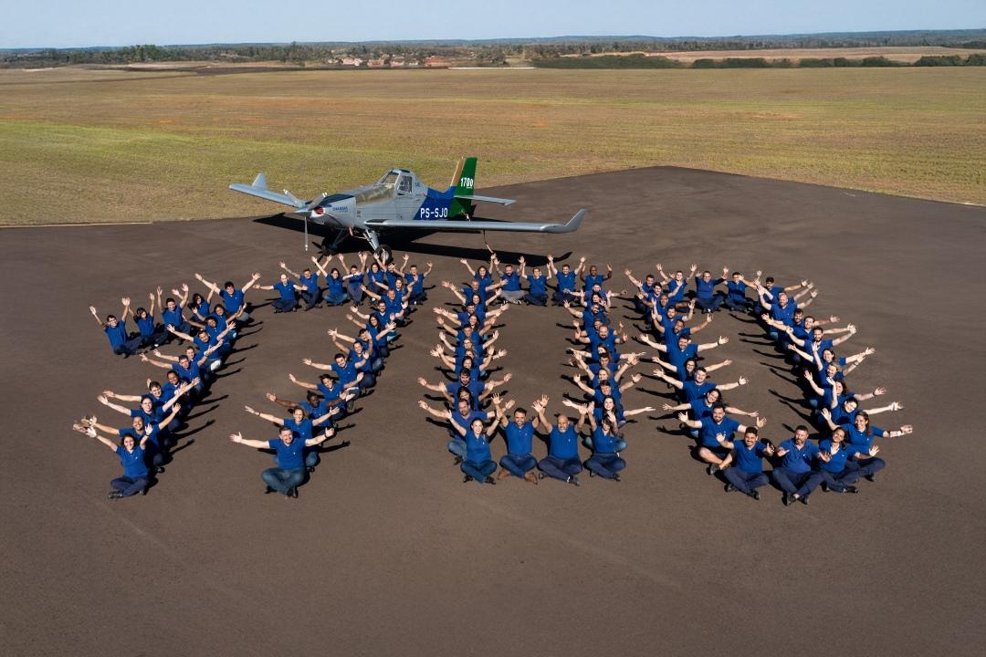 近日，巴航工业交付了第1700架伊帕内玛农用飞机。据了解，该机型是一款使用可再生
