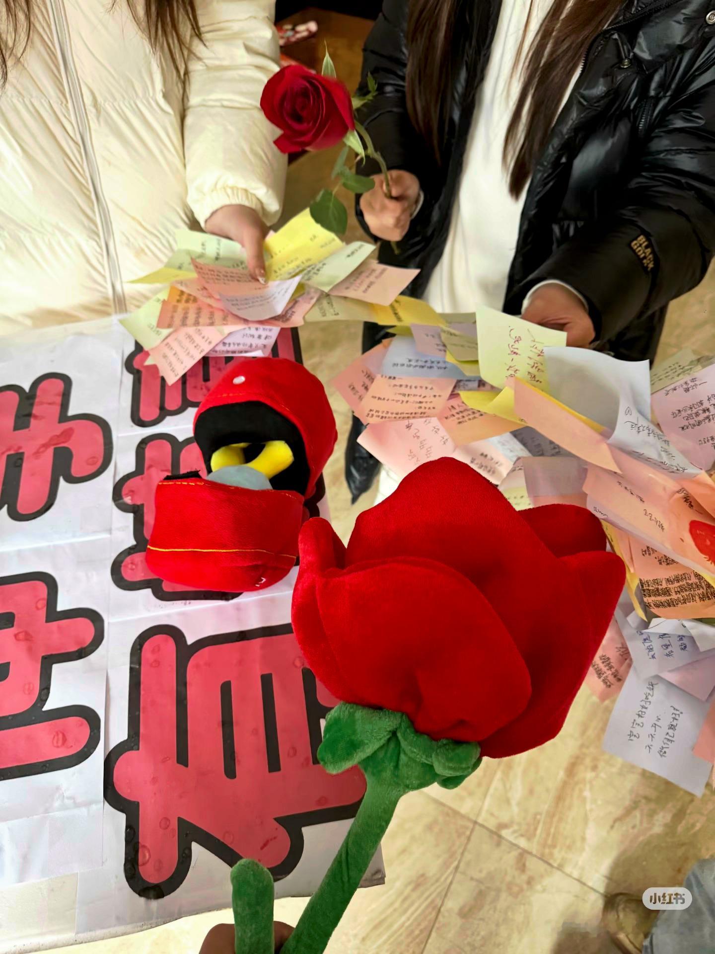 真的很难不哭呀…..一直都是双向奔赴的爱小石榴在2.14号情人节给虞书欣准备的电