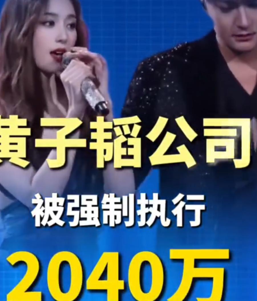 黄子韬的龙韬娱乐被强制执行2040万上了热搜

刚看了一下，这个公司注册资本才4