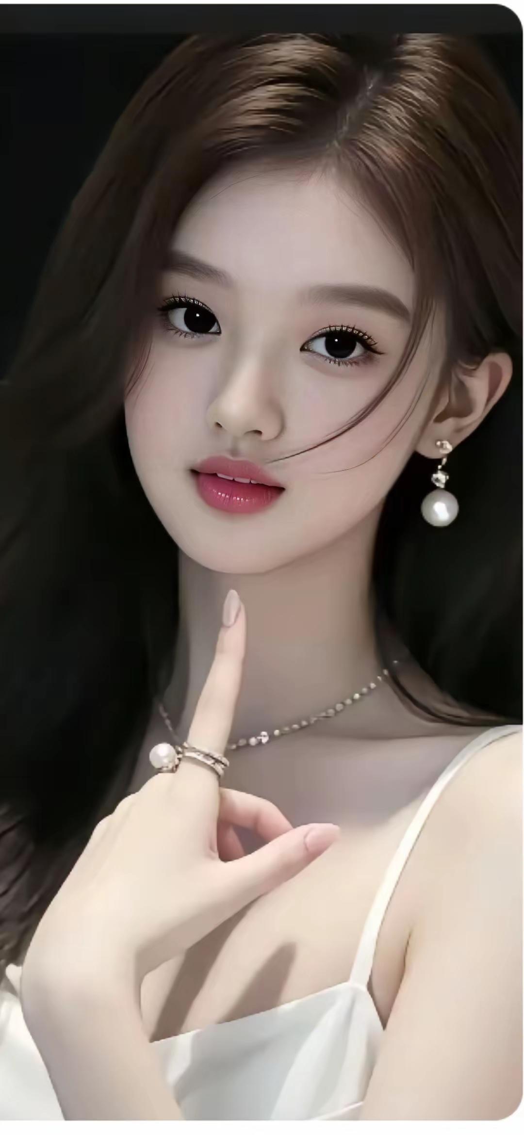 优雅珍珠耳环，温柔女神范儿