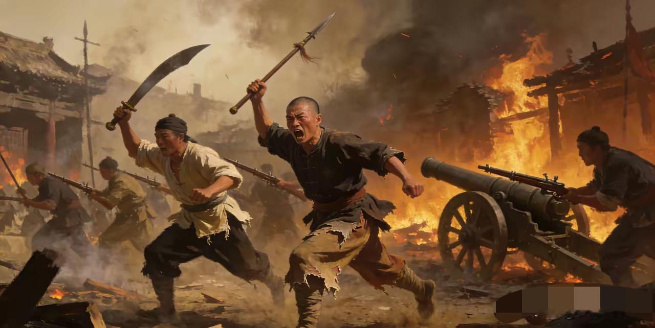 以前读书，总觉得义和团拿肉身挡枪炮，是愚昧又可笑。可越看越懂，越想越心疼，真想抽