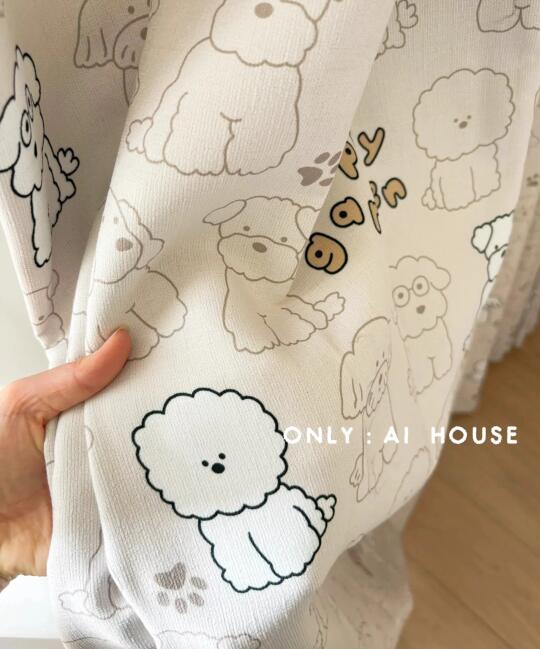 真的不考虑这个儿童房可爱狗狗🐶窗帘吗