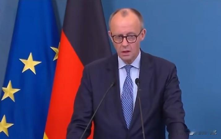 德国总理默茨在与梅洛尼的联合新闻发布会上表示，他虽曾愿加入旨在推动加沙和平的“和