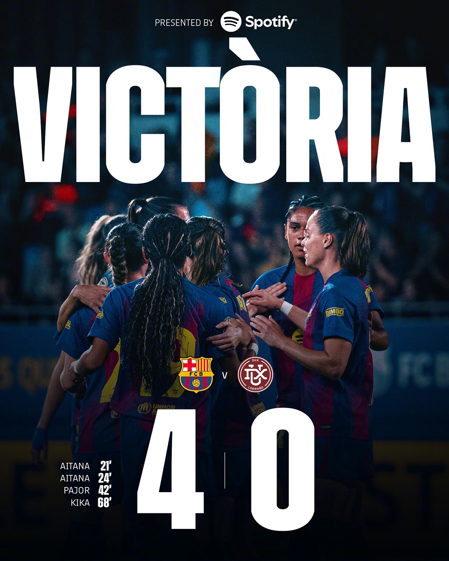 ⚽女足西甲第三轮，红蓝倩影 主场对阵洛格罗尼奥！邦邦3分钟内梅开二度，帕约尔和基