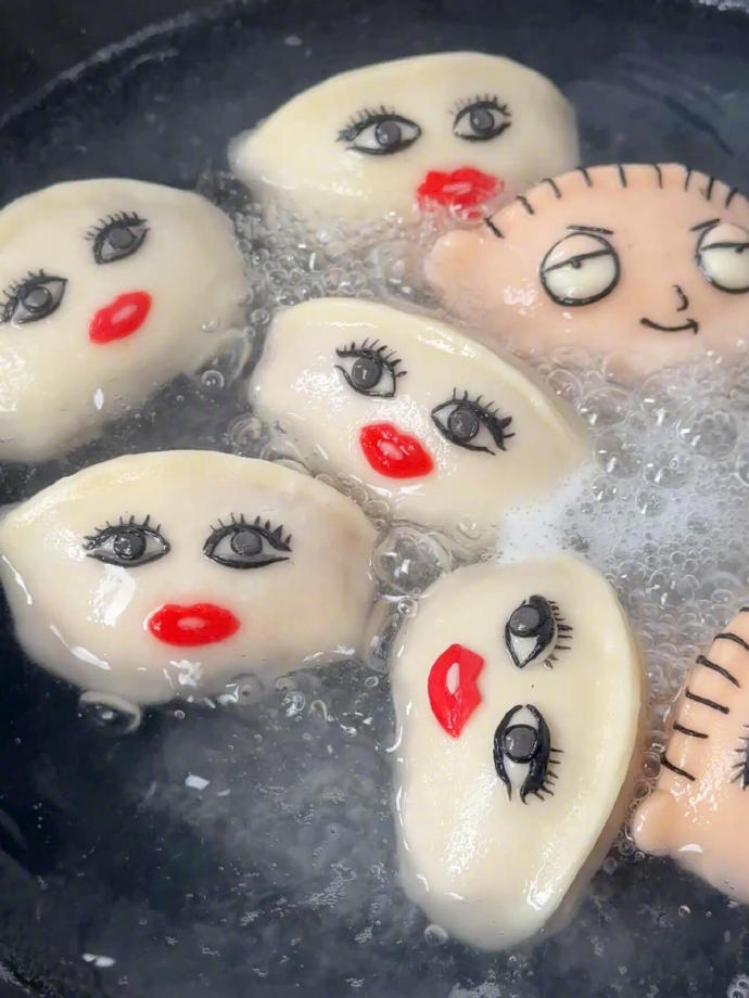 让人很没有食欲的一款饺子 