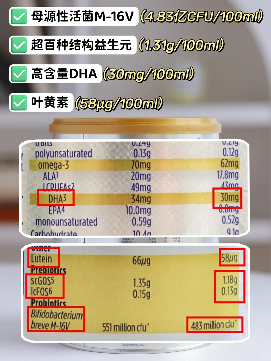 奶粉选得好！轻松养成小肉宝👏