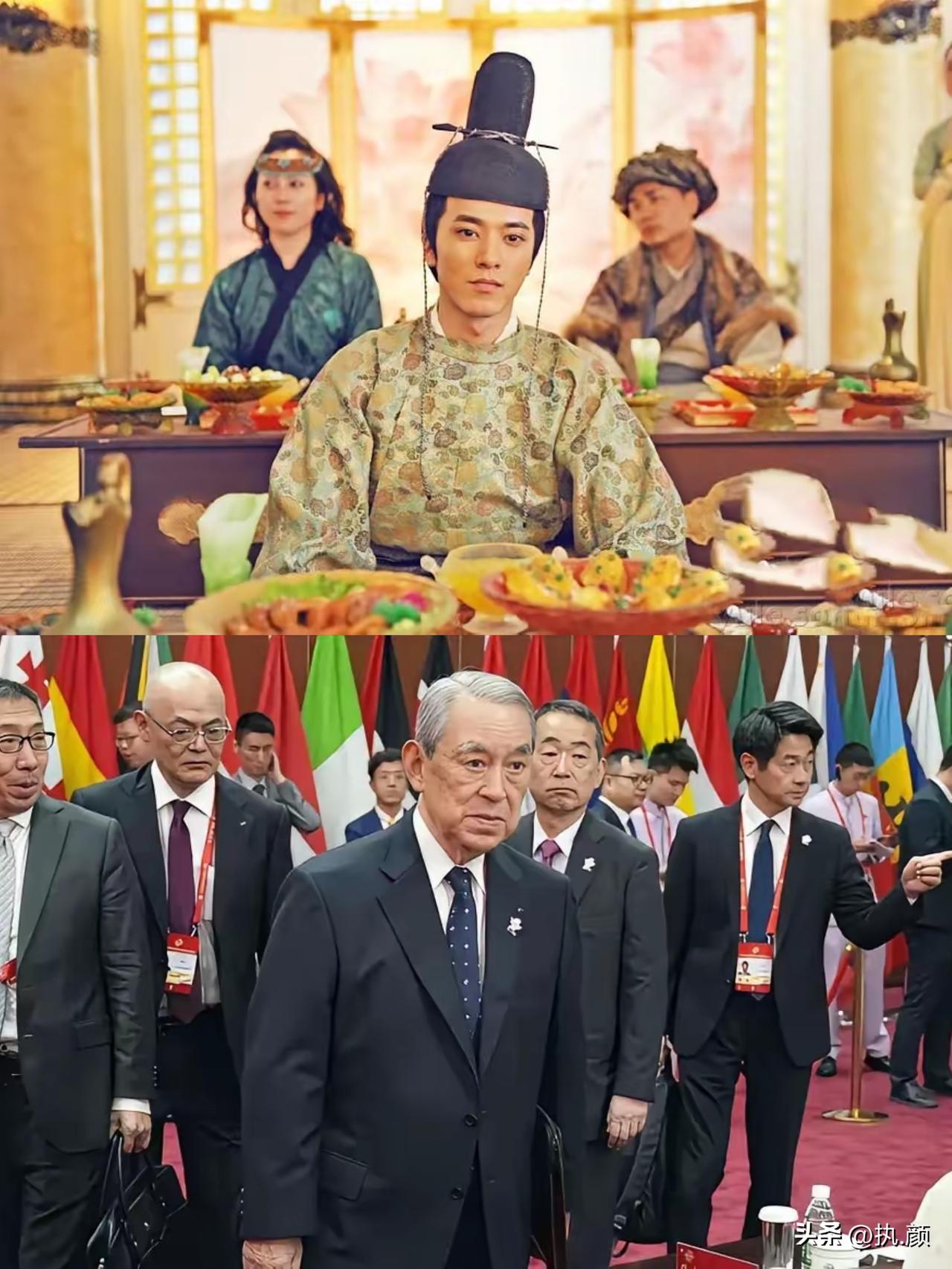 太熟悉日本这套路数了，一千年都没换过吧？翻遍千年史书都能找到同款模板，半点儿新花