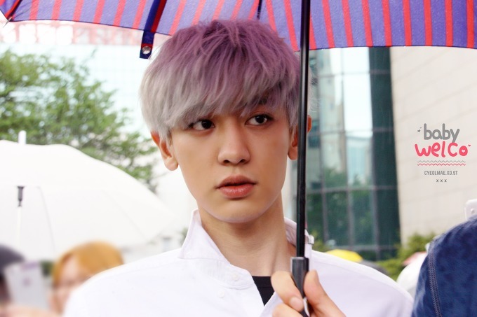 #朴灿烈[超话]#150605 音乐银行外出 ​​​