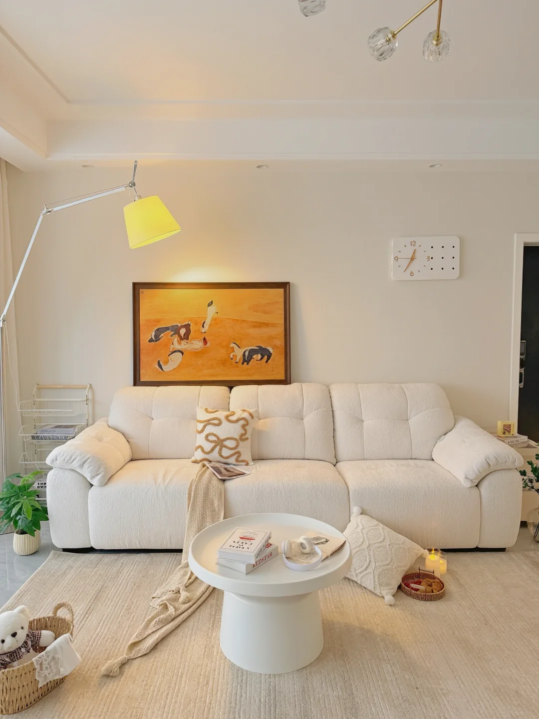 6W而已....自装奶油风小窝我很满意