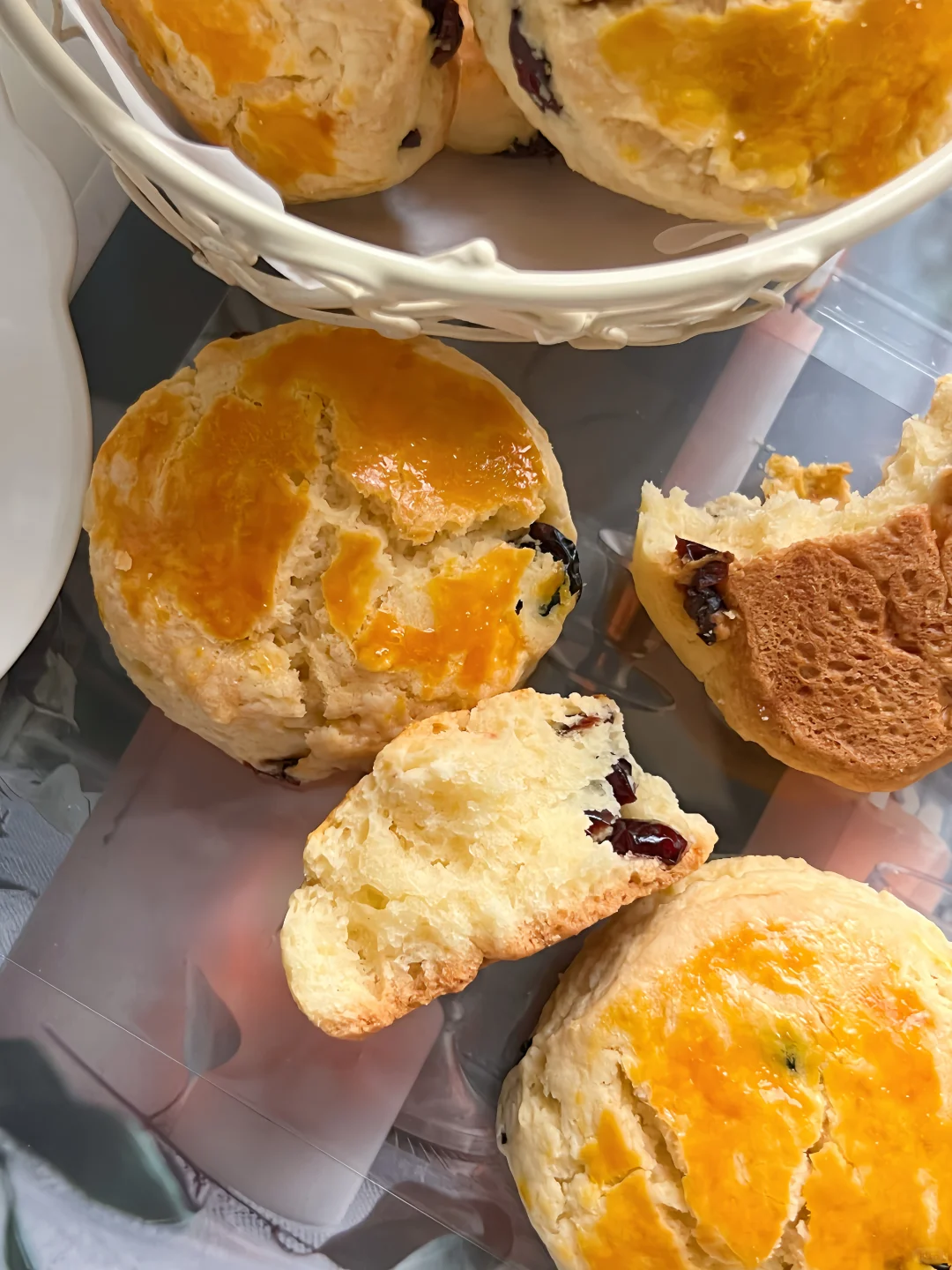 一口吃到幸福的蔓越莓司康配方被我找到了