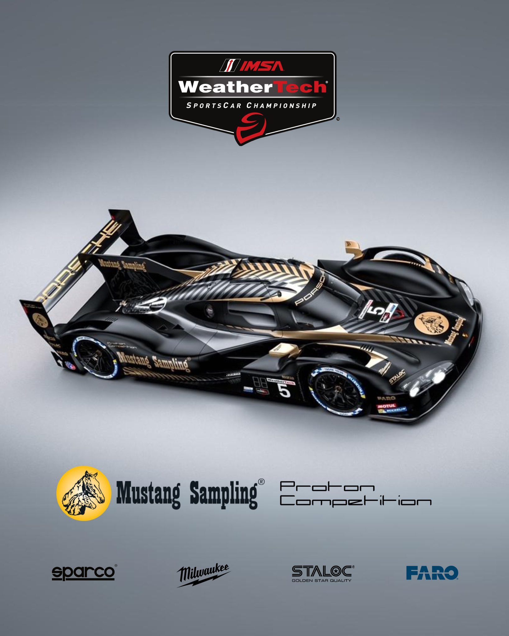 Proton Competition公布2024赛季#IMSA# 保时捷963涂