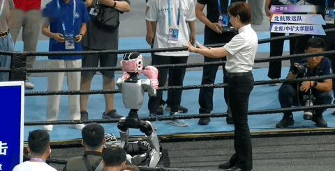 笑死，人形机器人运动会全是鬼畜名场面，这锅粥大家来趁乱喝了吧