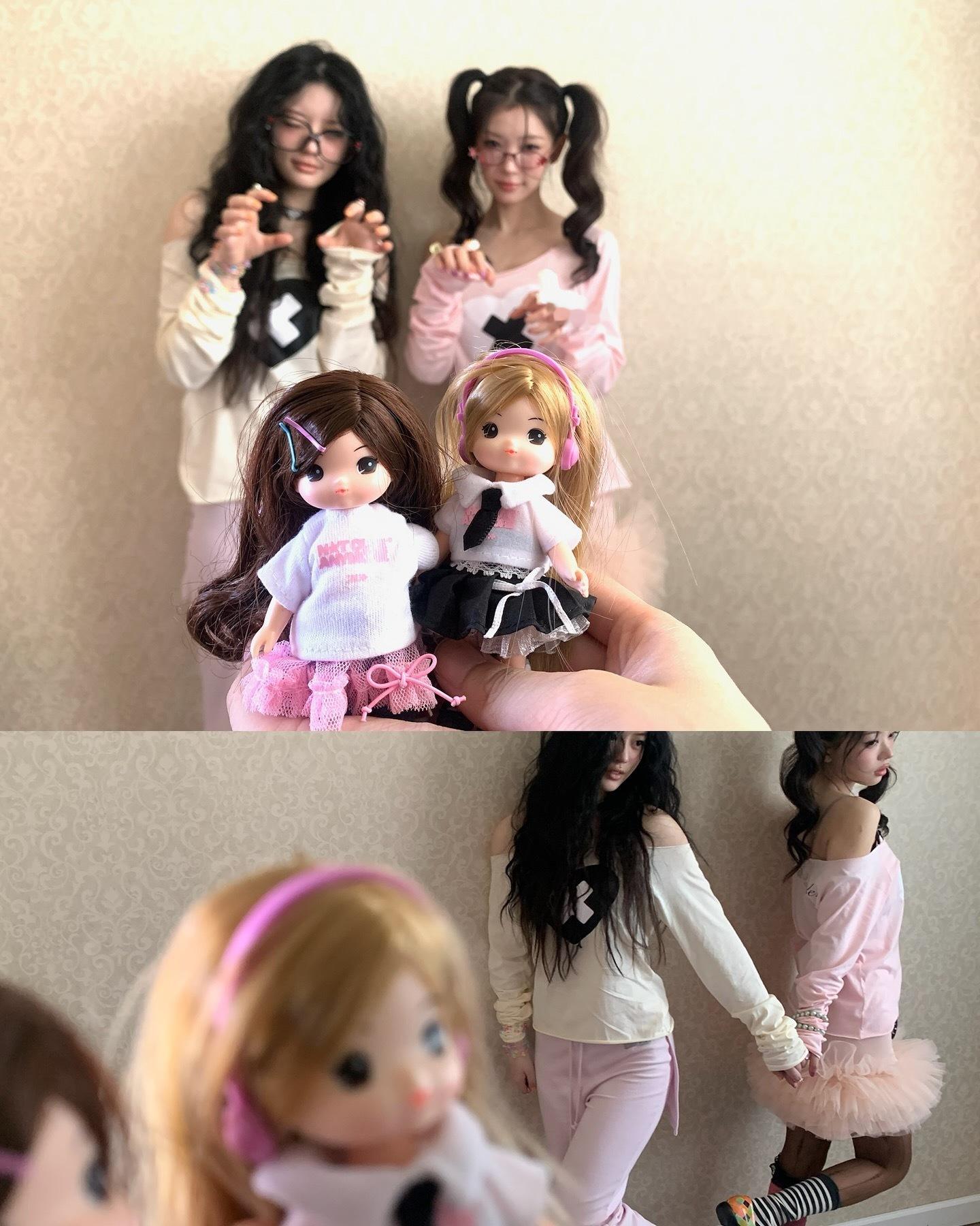 【illit】我靠好喜欢……娃娃也好美好有创意。我真的会为了娃娃去买专 这个就是