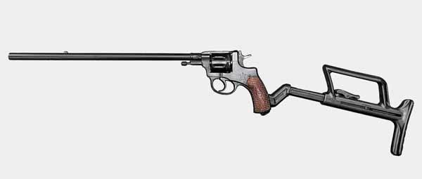 俄罗斯“Test-Weapon”公司推出了一款基于1985年Nagan左轮手枪型