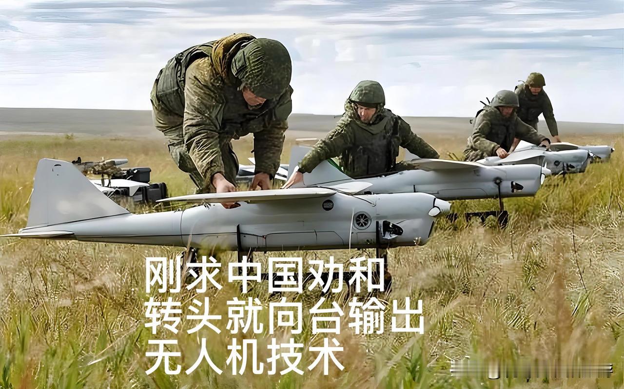 刚求中国劝和，转头就向台当局输出无人机技术？

近期一条消息引发国人高度警惕：乌
