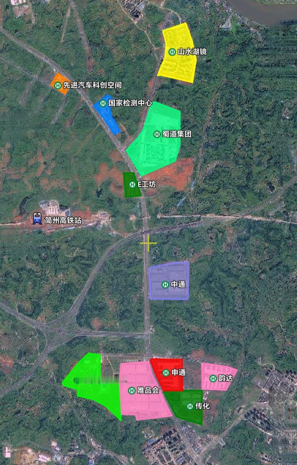 成简快速路两旁落户的项目有这些…