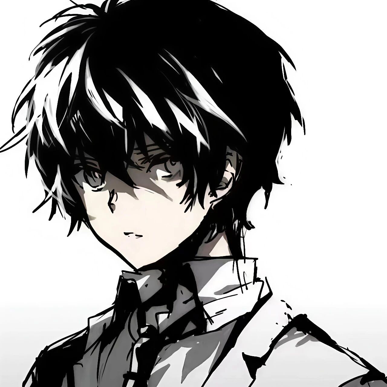 一看就是高手的动漫男头 