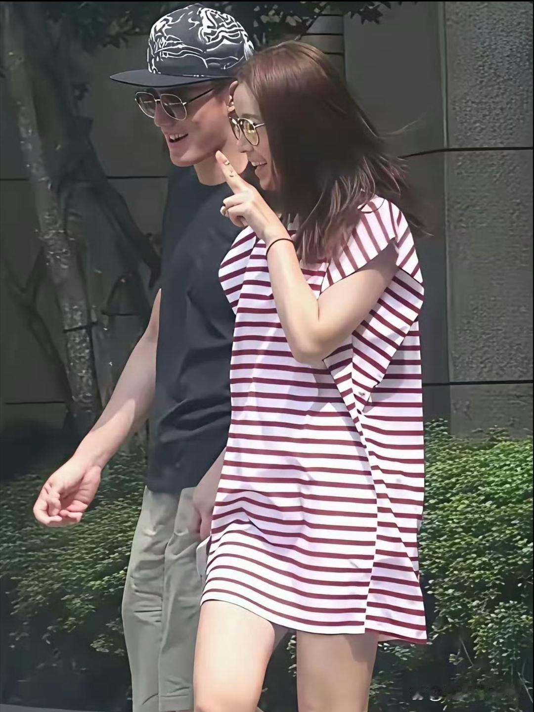 林心如霍建华线下最真实的样子 
