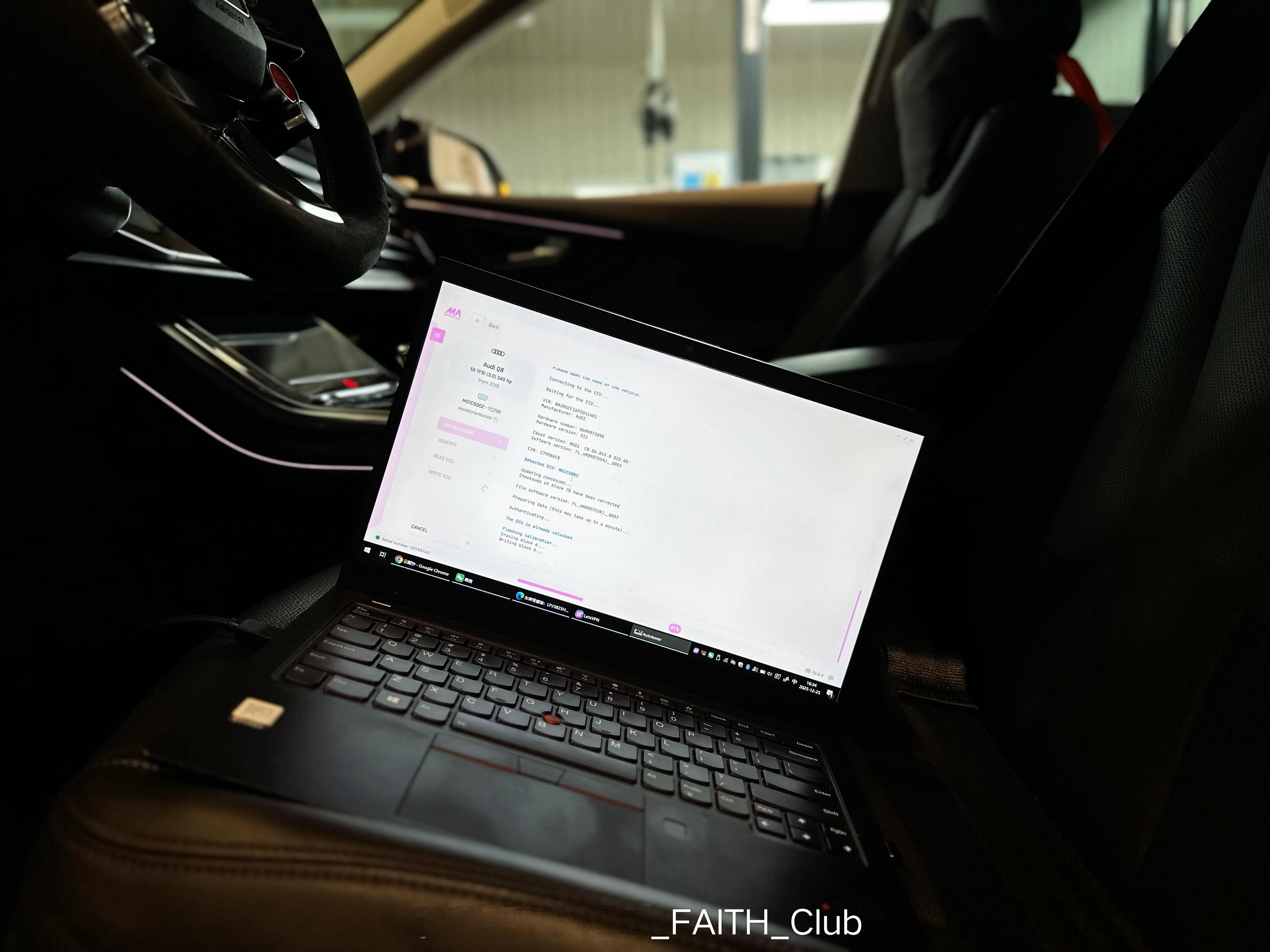 奥迪Q8 MA一阶程序：0-100加速6.2->5.3秒，数据流健康其实还有空间