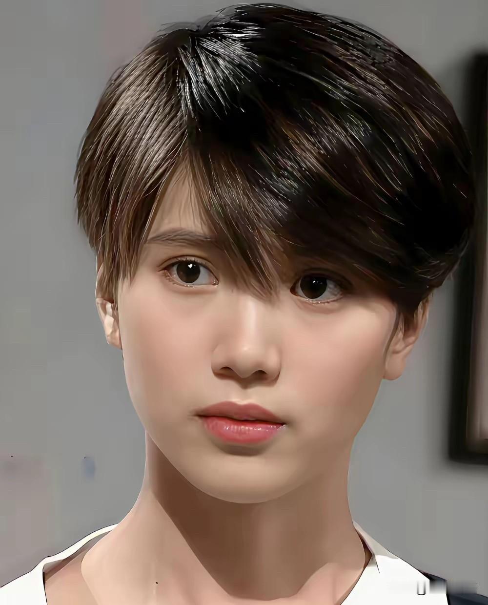 人称“靓靓”的香港小姐冠军袁咏仪，就她这头短发造型，就已经秒杀很多“白富美”了！