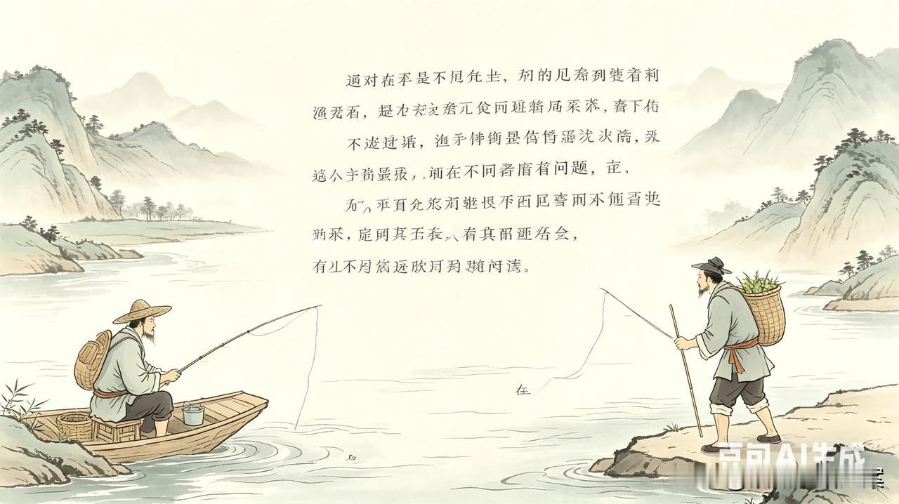 鱼因饵亡，人因财困：一场渔樵对话，道破人性最狠的真相
 
你有没有想过，我们终其