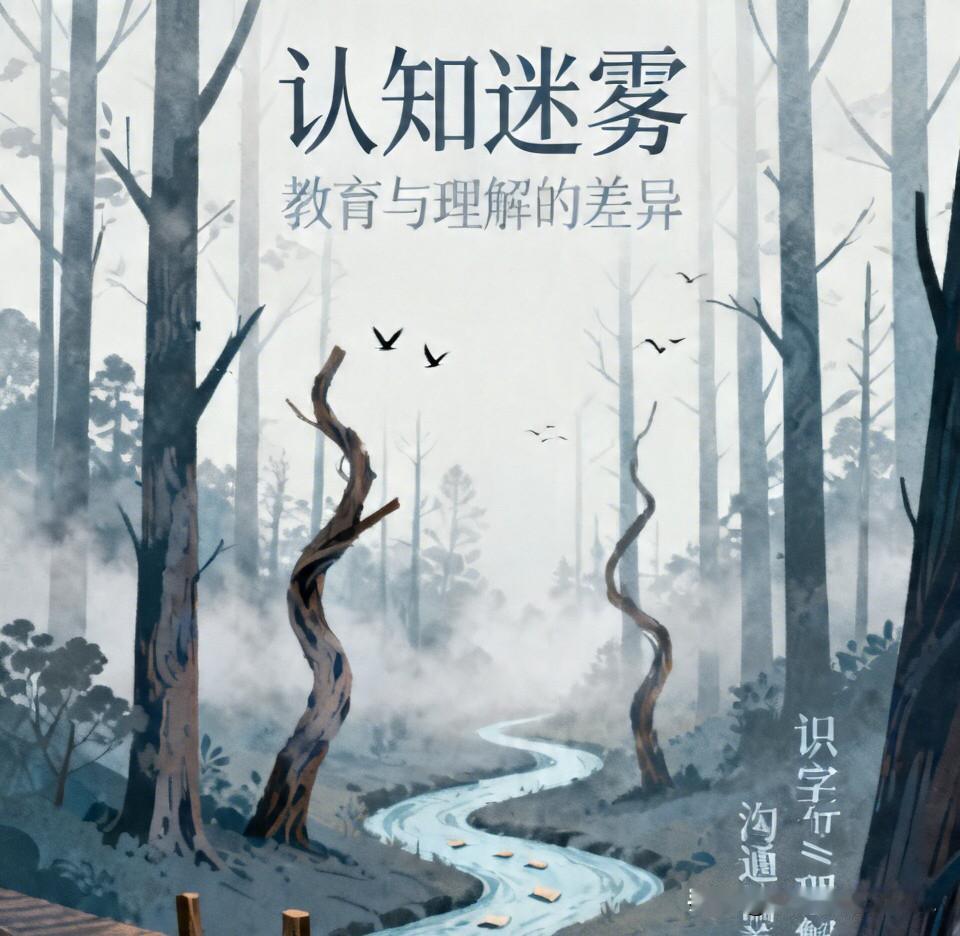 为什么现在九年义务教育都普及了，有些人的认知能力还是那么差？
你明明在说一，他非