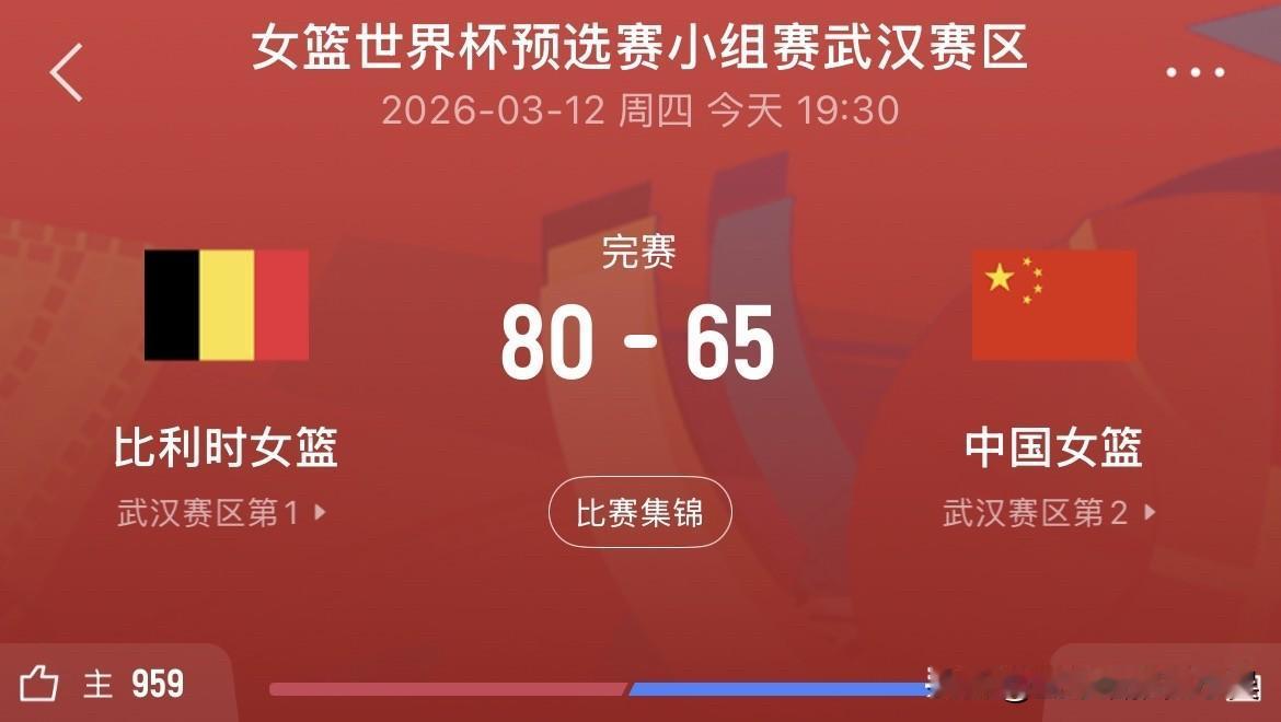 中国女篮15分分差败给比利时！赛后球迷说道：

1.宫指导为什么一直用双塔，防守