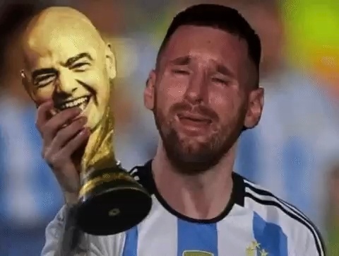 CRonaldo007阿根廷 脏c罗点赞fifa想把世界杯送给阿根廷 自己干的事