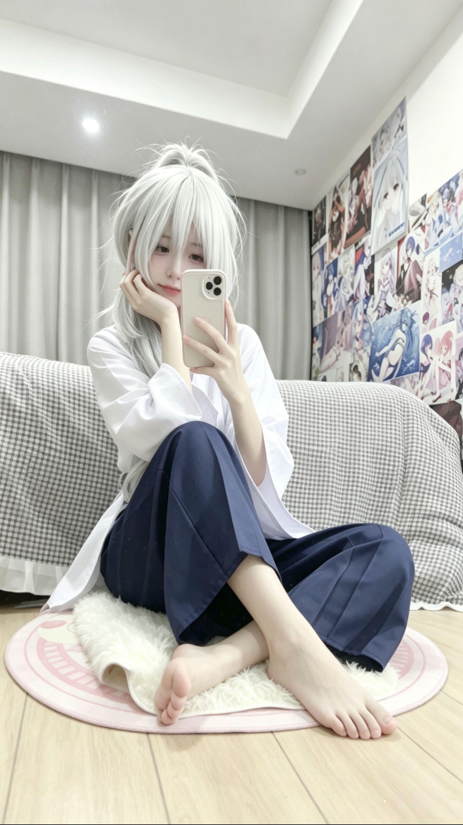 原神。神里绫华cos