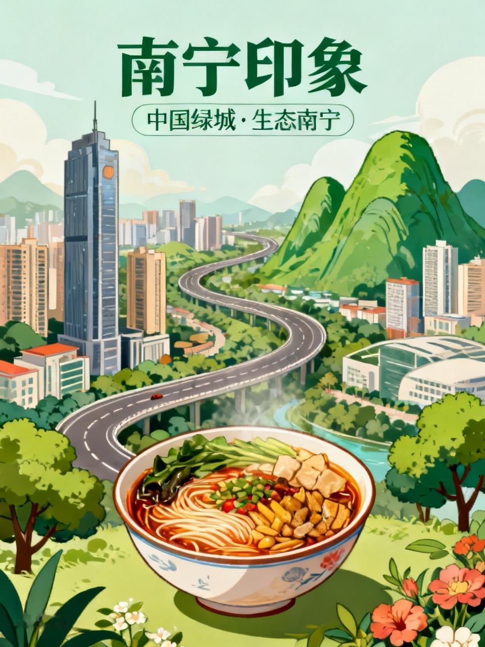 对南宁这座城市的印象怎么样? 南宁给我的印象超棒！之前从国外回来第一站就到了这儿