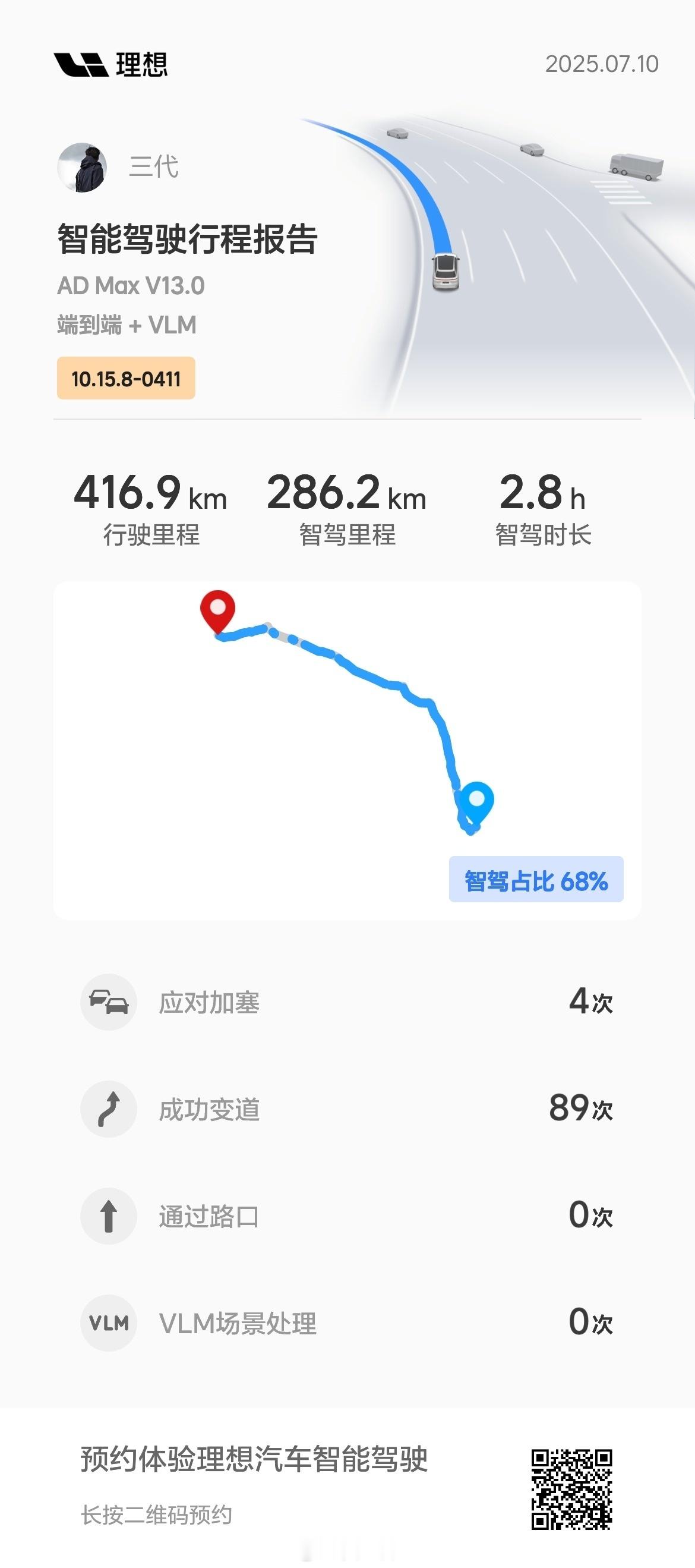 理想现在的智驾比之前保守多了，还有点不习惯[允悲] ​​​