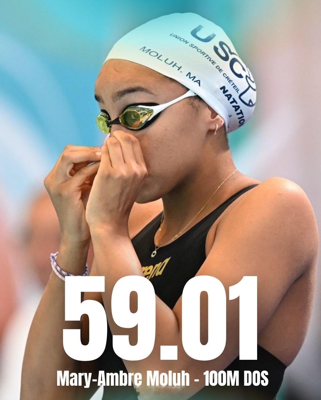 Porto International Meeting 女100仰决赛🇫🇷M