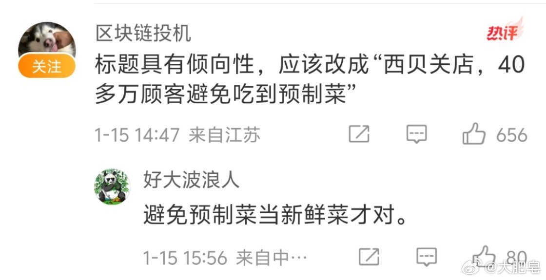 西贝失业的员工怎么办 这哥们是懂新闻学的