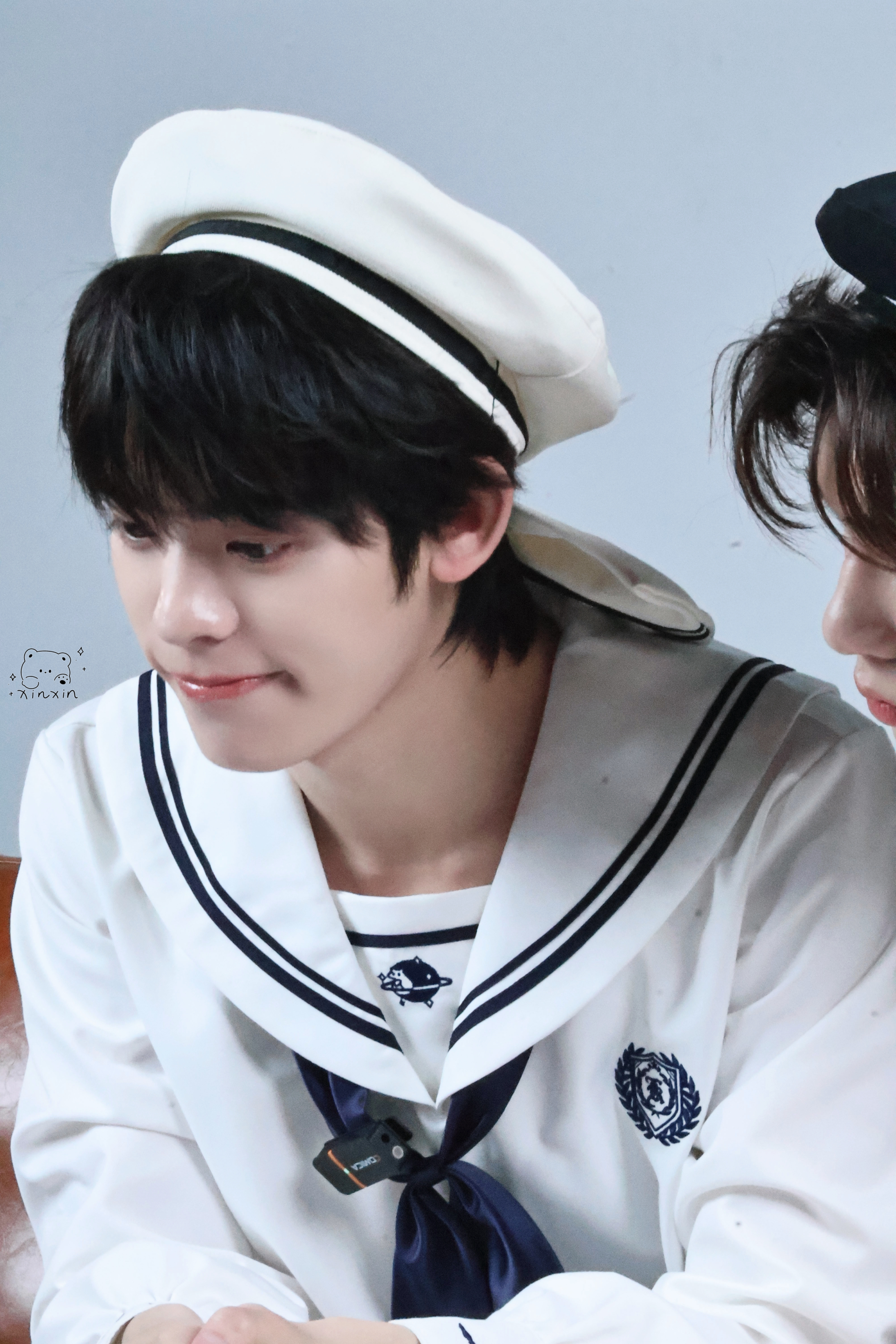 teeteepor  🐻❄️ིྀ萌萌的泡泡 好喜欢这个水手服cr：桃汁xinx