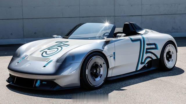 #我与汽车的日常# 【保时捷Vision 357 Speedster电动轿跑首次