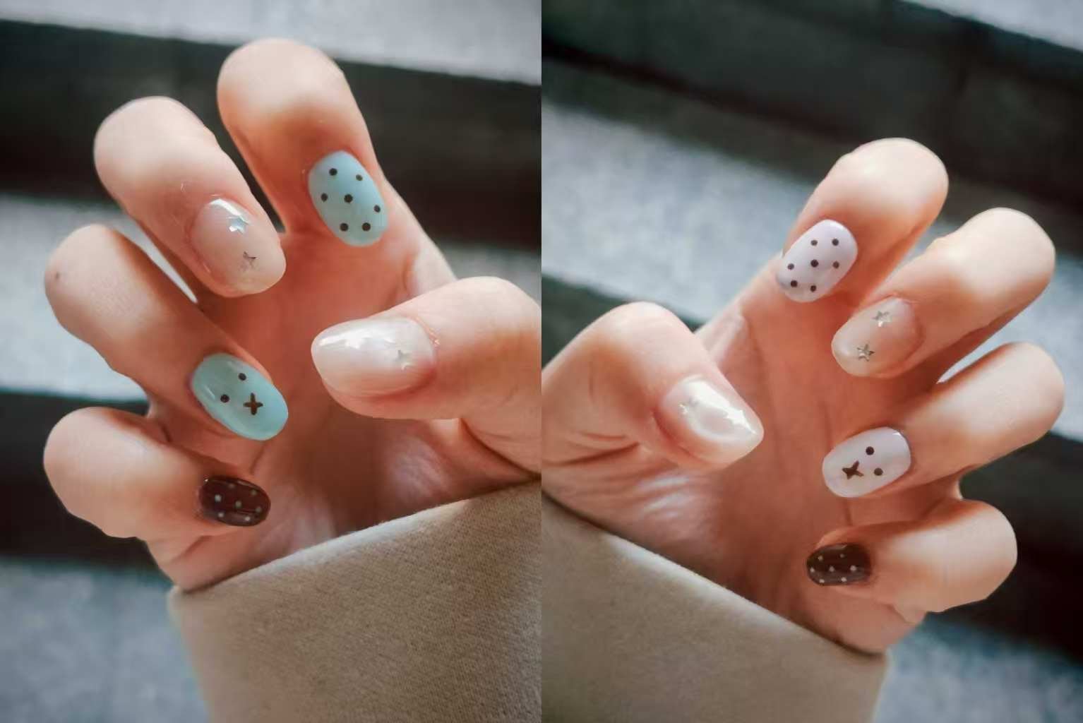 我的美甲很牢固