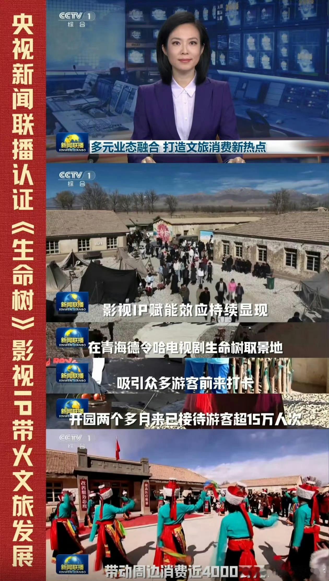 影视文旅成消费新风口央视新闻联播认证带火青海德令哈杨紫和《生命树》还是站得太高了