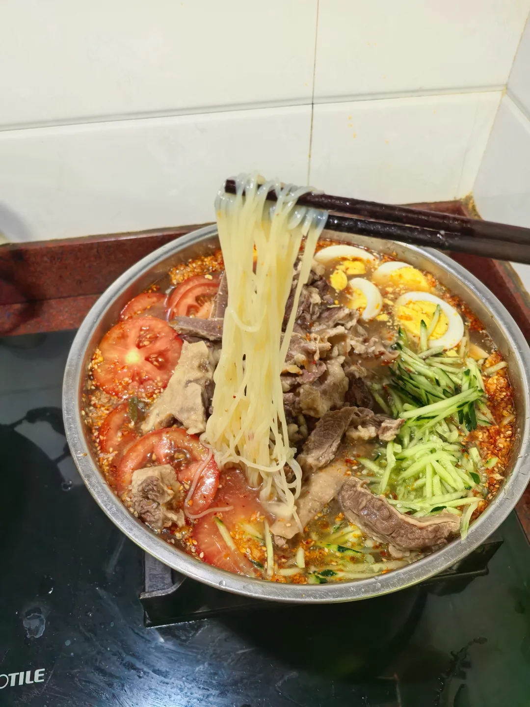 村驴家的冷面，果然有点东西！