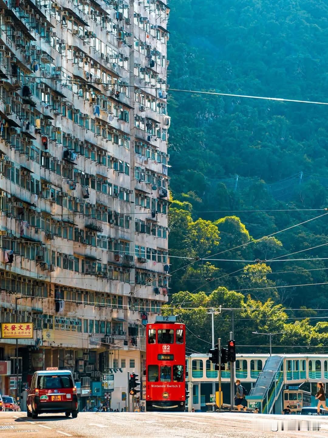 香港美景:一半山一半楼！