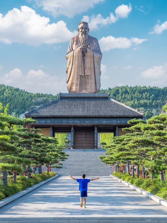 来尼山圣境当一天孔子的学生｜感受国学魅力