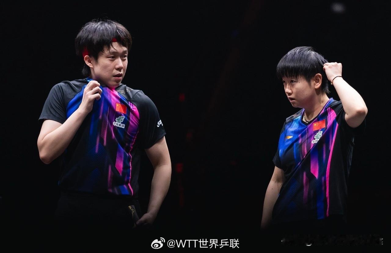 乒乓球亚运会混双决赛：林诗栋/蒯曼获得冠军
王楚钦/孙颖莎🇨🇳0-4林诗栋/