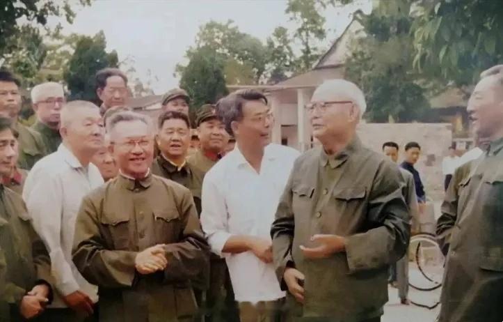 1980年，83岁的叶帅回到阔别40年的家乡。 